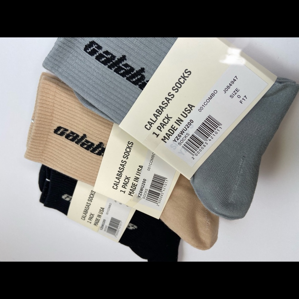 Yeezy “Calabasas” Socks